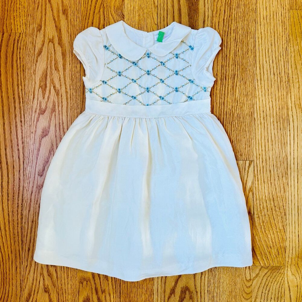 GUC Janie and Jack 3T Embellished Elegance silk dress